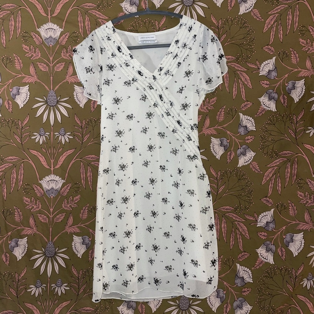 Urban outfitters Rosalee v-neck mini dress
